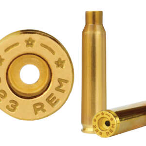 Starline Brass 223REMEUP100 Unprimed Cases  223 Rem Rifle Brass 100 Per Bag