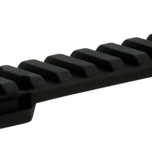 Talley POO252735 Browning X-Bolt Picatinny Rail  Black Anodized Short Action 0 MOA