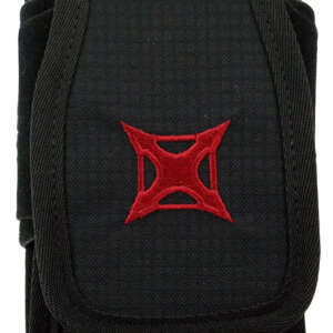 Vertx VTX5140BK Phone/Multi-Tool Pouch VTX 7" H x 4" W x 2" D Black Cordura w/Velcro Closing