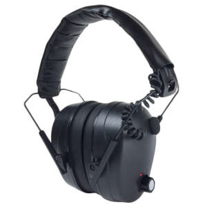 Radians CSE20BX Tactical 432EHP Electronic Muff Polymer 26 dB Over the Head Black Adult 1 Pair