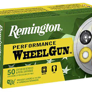 Remington Ammunition 22273 Performance WheelGun  38ShortColt 125gr Lead Round Nose 50 Per Box/10 Case