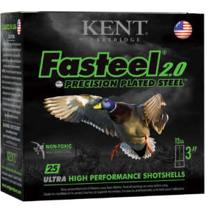 Kent Cartridge K123FS326 Fasteel 2.0  12 Gauge 3" 1 1/8 oz 6 Shot 25 Per Box/ 10 Case