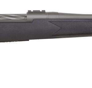Mossberg 28069 Patriot  Full Size 25-06 Rem 5+1 22" Stainless Cerakote Fluted Barrel, Drilled & Tapped Cerakote Stainless Steel Receiver, Black Fixed Synthetic Stock, Right Hand