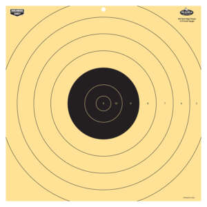 Birchwood Casey 35186 Dirty Bird  17.25" Bullseye Tagboard Hanging 100 yds Rifle Black/White 5 Pack