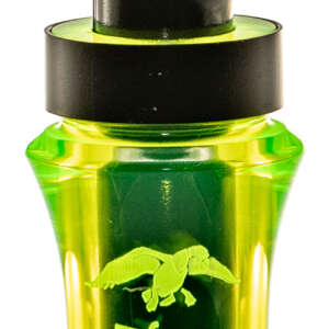 Duck Commander DCPROAC Jase Robertson Pro Series Open Call Double Reed Mallard Hen Sounds Attracts Ducks Chartreuse Acrylic