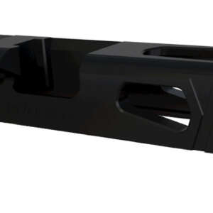 Rival Arms RA10G205A Precision Slide A1 Docter Cut Black QPQ Case Hardened 17-4 Stainless Steel for Glock 19 Gen3