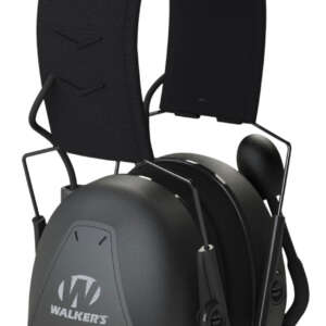 Walker's GWPBTPAS Bluetooth Passive Muff 26 dB Over the Head Black Polymer
