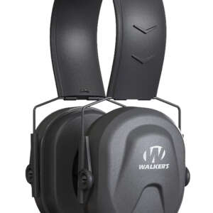 Walker's GWPCRPAS Razor Compact Passive Muff 24 dB Over the Head Black Polymer Fits Youth/Women