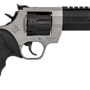 Taurus 2357055RH Raging Hunter  357 Mag 7rd 5.12" Matte Black Oxide Cylinder & Barrel Matte Stainless Steel Frame Black Rubber with Integrated Red Cushion Insert Grip