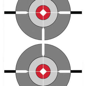 Birchwood Casey 37061 EZE-Scorer  Bullseye Paper Target 12" x 18" 100 Per Pack