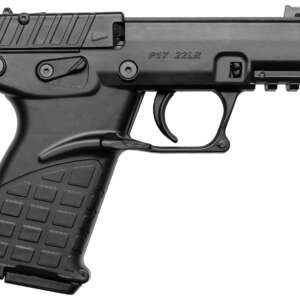 Kel-Tec P17BBLK P17  Compact Frame 22 LR 16+1 3.80" Black Steel Threaded Barrel, Black Serrated Slide, Black Polymer Frame w/Picatinny Rail, Textured Grip, Ambidextrous