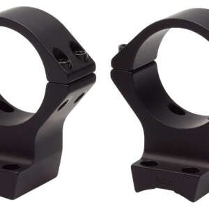 Browning 12501 X-Bolt Scope Mount System X-Lock Matte Black Aluminum 1" Tube, Low Rings