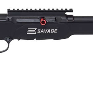 Savage Arms 47248 A22 Precision Full Size 22 LR 10+1 18" Matte Black Heavy Threaded Barrel, Matte Black Picatinny Rail Carbon Steel Receiver, Matte Black MDT ACC Aluminum Chassis, Black Polymer Grip,