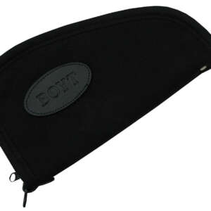 Boyt Harness 0PP630003 Heart-Shaped Pistol Rug 14" Long Black Canvas Holds Handgun
