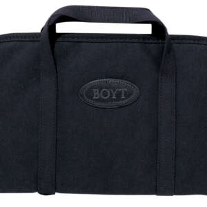 Boyt Harness 0PP650003 Rectangular Pistol Rug Black Canvas Holds Handgun