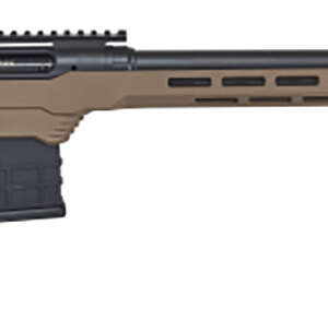 Savage Arms 57566 110 Precision 338 Lapua Mag 5+1 24", Matte Black Rec/Barrel, Flat Dark Earth Cerakote MDT LSS XL Chassis, Polymer Grip