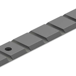 Leupold 179106 QRW Cross-Slot Base Matte Black Browning BAR