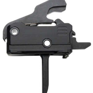 Rise Armament T017FBLK RA-140 Super Sporting Black Hardcoat Anodized Flat Trigger Single-Stage 3.50 lbs Draw Weight Fits AR-Platform Right Hand