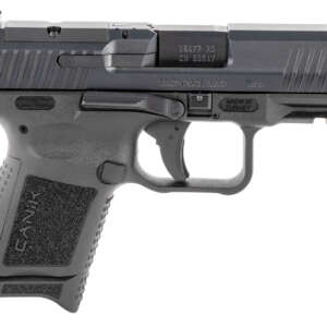 Canik HG5643N TP9 Elite Subcompact 9mm Luger 15+1/12+1, 3.60" Black Nitride Match Grade Barrel, Optic Ready/Serrated Steel Slide, Polymer Frame w/Picatinny Rail & Interchangeable Backstrap Grip