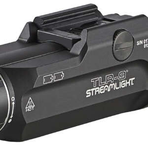 Streamlight 69464 TLR-9 Gun Light  Black Anodized 1,000 Lumens White LED
