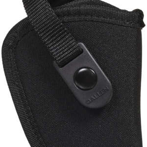 Allen 44809 Cortez  OWB, Size 09 Black Polyester, Fits Small Frame 5rd Revolver w/Hammer Spur, Belt Loop Mount Right Hand