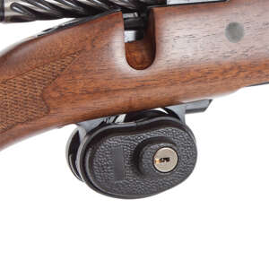 Allen 15415 Trigger Lock  Open With Key Black Steel Firearm Fit- Handgun/Rifle/Shotgun