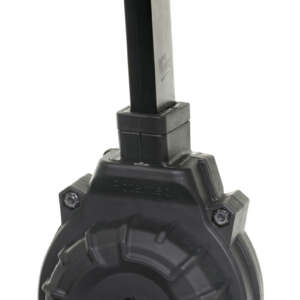 ProMag DRMA18 Standard  40rd Drum 45 ACP Fits Hi-Point 4595TS Carbine Black DuPont Zytel Polymer