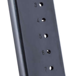 Mec-Gar MGCO4507BPF 1911 Officer 7rd 45 ACP, Blued Carbon Steel