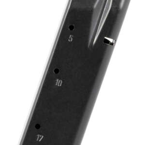 Mec-Gar MGWIT9SFAFC Tanfoglio 17rd 9mm Luger, Fits Tanfoglio Witness Sm Frame Blued w/Anti-Friction Coating Carbon Steel