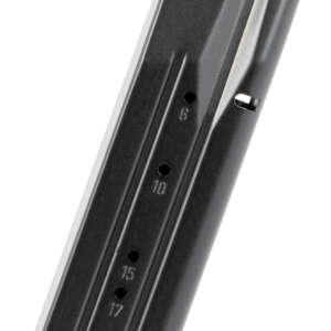 Mec-Gar MGWIT38LFAFC Tanfoglio 17rd 38 Super, Fits Tanfoglio Witness Large Frame Blued w/Anti-Friction Coating Carbon Steel