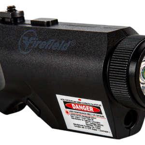 Firefield FF35011K Rival XL Foregrip Flashlight Green Laser Combo  Matte Black 75/150 Lumens White LED Light