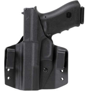Uncle Mike's 54CCW07BGL CCW Holster OWB Black Boltaron Belt Loop Fits Springfield XD/XD Compact Left Hand