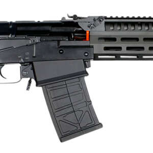 JTS Shotgun M12AKT1 M12AK T1 12 Gauge Semi-Auto 3" 5- 2.75" Shells 18.70" Black Steel Barrel, Black Receiver w/Picatinny Rail, Black Fixed Synthetic Stock, Black Polymer Grip, M-LOK Forend, Sling Hook