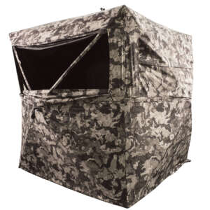 HME HMEGRDBLND3CVD Executioner Three-Person Ground Cervidae Camo Polyester