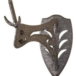 Skullhooker SKHLHASSYBLK Little Hooker  Steel Graphite Black Small/Mid-Size European Game