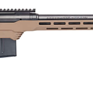 Savage Arms 57697 110 Precision 300 Win Mag 5+1 24", Matte Black Rec/Barrel, Flat Dark Earth Cerakote MDT LSS XL Chassis, Polymer Grip, Left Hand