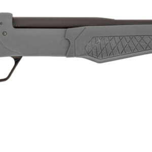 Rossi SSP1-GRAY Tuffy Single Shot Youth 410 Gauge Break Open 3" 1rd 18.50" Matte Black Barrel, Matte Black Steel Receiver, Gray Synthetic Thumbhole Stock w/Shell Holder, Right Hand