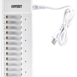 Covert Scouting Cameras 2038 Rapid Charger 12 Bay AA
