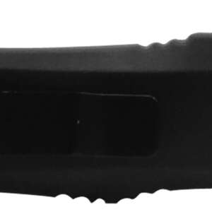 Templar Knife LFL431 Gen II Fallen Large 3.50" OTF Dagger Part Serrated Black Oxide Stonewashed 440C SS Blade, 5.25" Black w/Skull Aluminum Handle, Glass Breaker