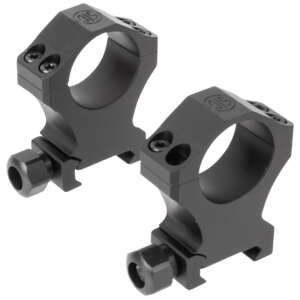 Sig Sauer Electro-Optics SOA10025 Alpha 1  Matte Black 35mm Extra High 0 MOA