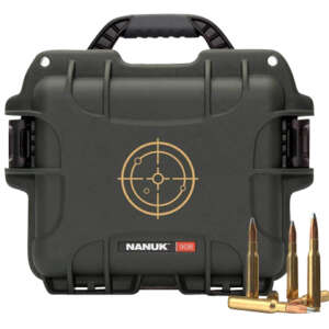 Nanuk 908AMMO1 908  223Rem Black/White Resin 600rds