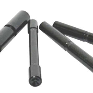 Cross Armory CRG4PSBK 4 Pin Set Dimpled Compatible w/Glock Gen4 4140 Steel Pistol