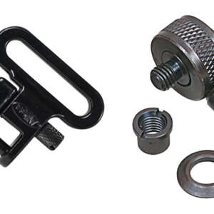 Allen 14430 Swivel Set  Black 1" Shotgun Metal