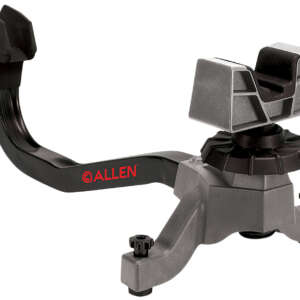 Allen 21920 Accutrak  Shooting Rest Black Polypropylene w/Solid Metal Spine, Elevation Adjustment Screw & Rubber Rear Support