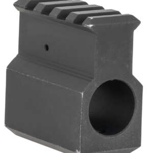 LBE Unlimited ARRGBUH Railed Gas Block Upper Receiver Height AR Platform Black Anodized Aluminum