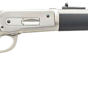 Chiappa Firearms 920355 1886 Kodiak 45-70 Gov 4+1, 18.50" Barrel, Steel Barrel/ Receiver w/ Matte Chrome Coating, Black Rubber Coated Walnut Stock, Right Hand