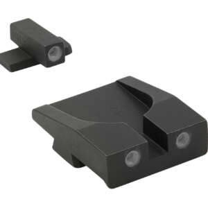 Meprolight USA 114203101 Tru-Dot  Green Tritium White Outline Front Sight-Green Tritium White Outline Rear Sight Springfield Armory XD-M/XD-S (Non OSP)