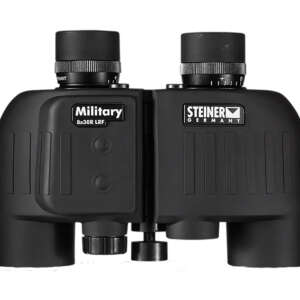 Steiner 2680 M830r Laser Rangefinder 8x 30mm Mil Radian Ranging Reticle, Floating Prism Auto Focus, Black Makrolon w/Rubber Armor