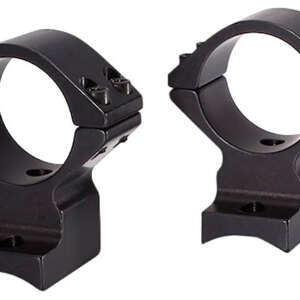 Talley 94X734 Scope Mount/Ring Combo  Extended Black Anodized Aluminum 1" Tube Howa 1500/Howa Mini Medium Rings Short/Long Action 0 MOA
