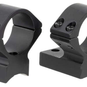 Talley 930706 Scope Mount/Ring Combo  Black Anodized Aluminum 1" Tube Weatherby Mark V Low Rings Non-Magnum Action 0 MOA